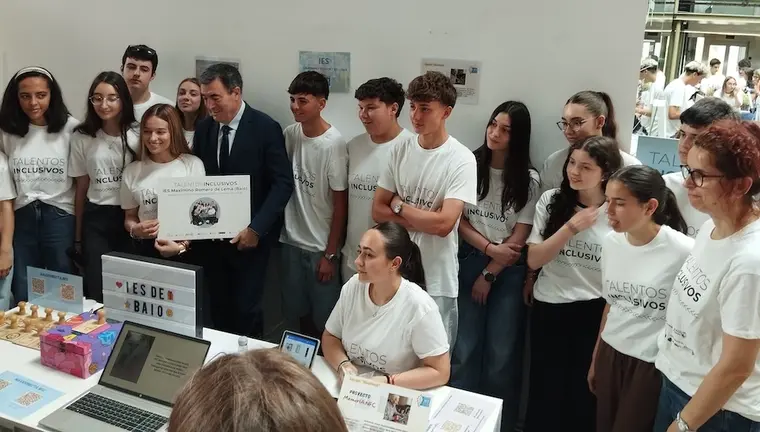 O IES Maximino Romero de Lema participou un ano máis en Talentos Inclusivos