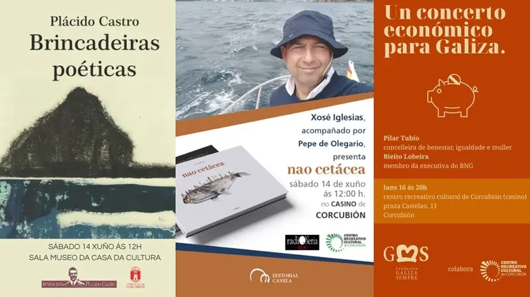 Presentacion libro Xose Iglesias en Corcubion