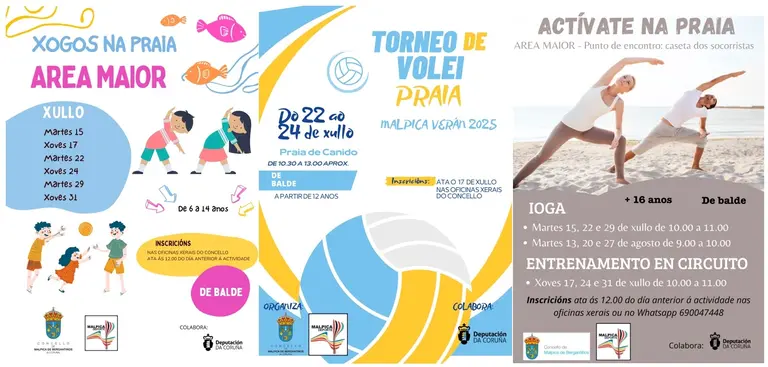 Veran na Praia en Malpica