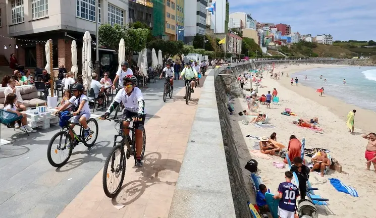 Dia da Bici en Malpica