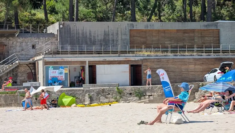 Chiringuito de Balares pechado