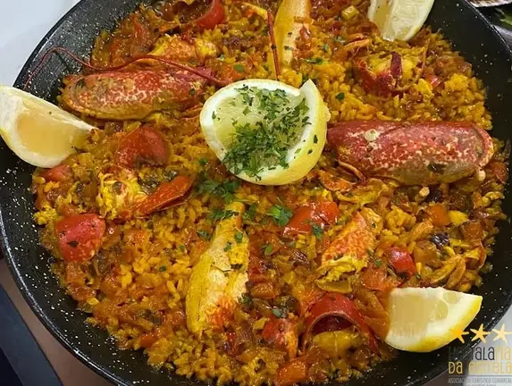 O Arroz con lumbrigante do Arton de Esteiro