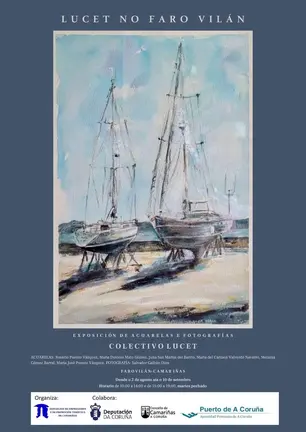 CARTEL FAROVILAN 25 Acuarelas Lucet