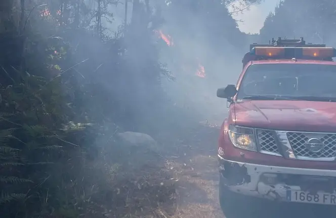 Incendio Xavina-Camarinas