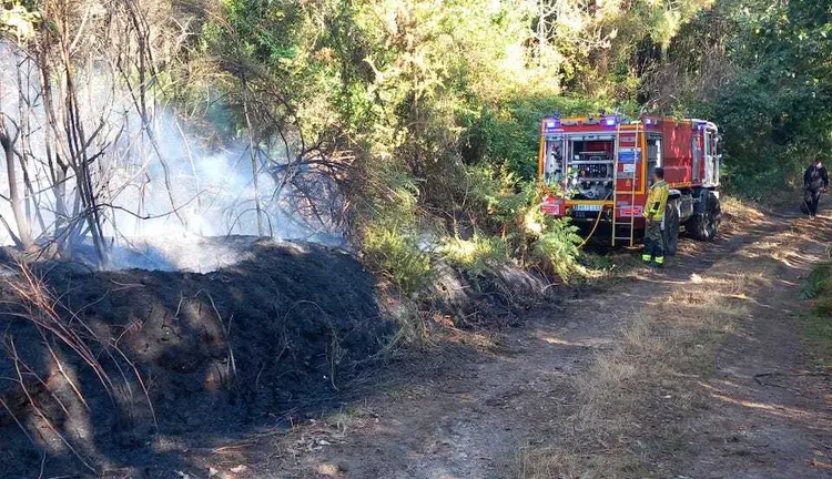 Incendio Nosa Señora da O Muxia
