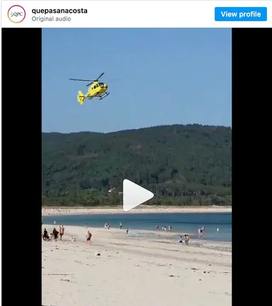 helico santiago en Langosteira