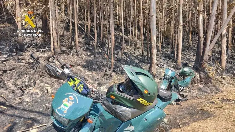 Incendios Garda Civil