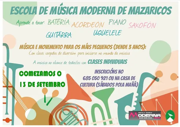 ESCOLA DE MÚSICA RAPAZAD Mzazaricos