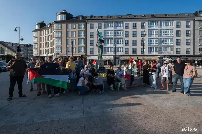 COAP Costa da Morte por Palestina en Cee