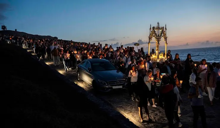 Procesion das Antorchas da Romaria da Virxe da Barca de Muxia