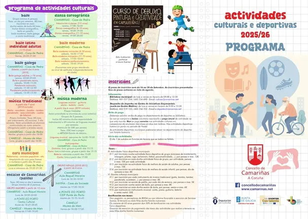 triptico actividades camariñas 25-26 exterior