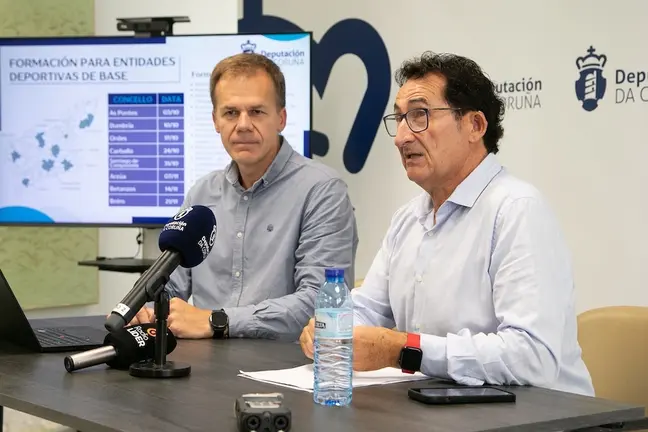 deputado de Deportes, Antonio Leira - Cursos entidades deportivas 1