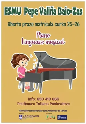 cartel escola Pepe Valina de Baio 25-26