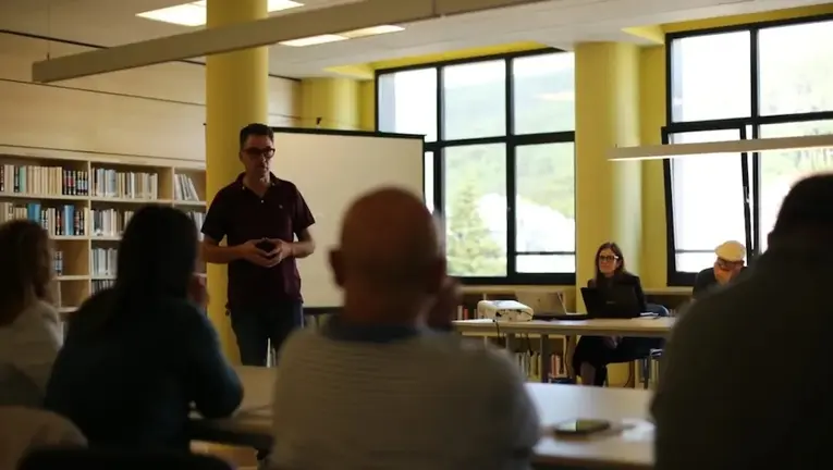 Dani Oca na charla de Temporada de Mar