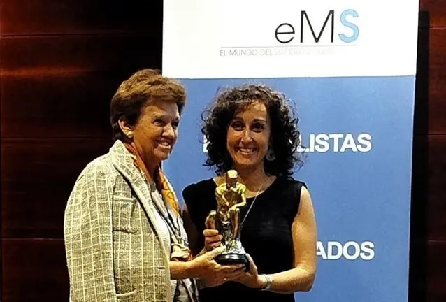 Pilar Gómez-Acevo Avedillo con Vanessa Lorenzo