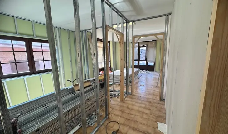 Obras no CIM de Muxia