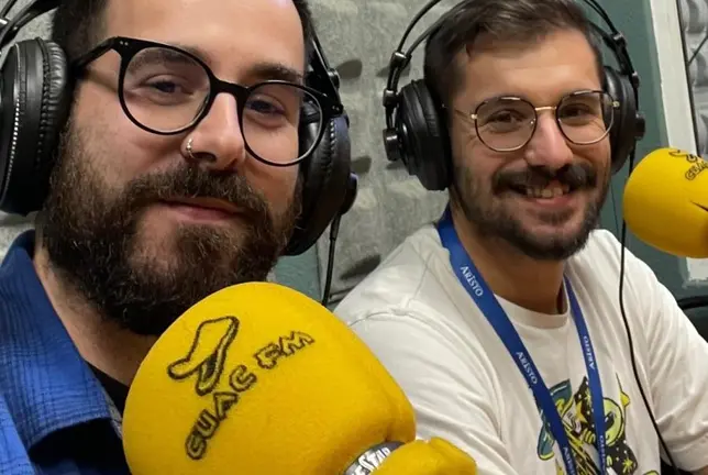 Victor Fdez e Ivan Pensado en CUAC FM