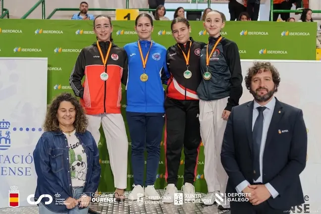 Daniela García Rey do Karate Carballo