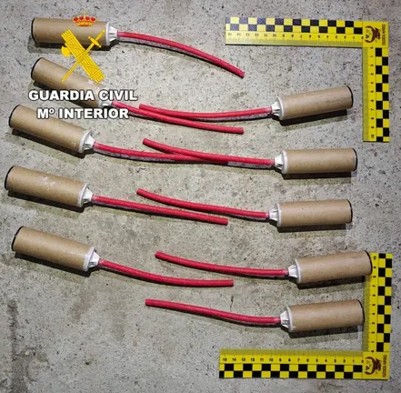 explosivos dinamita pesca camarinas