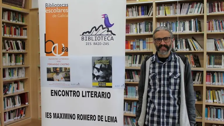Fernando Castro Paredes no Club de Lectura Baiolendo