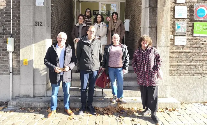 Os mestres dos IES de Baio e Ponteceso fórmanse en Bélxica