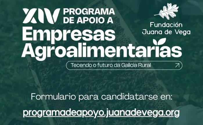 Programa de apoio empresas Juana de Vega
