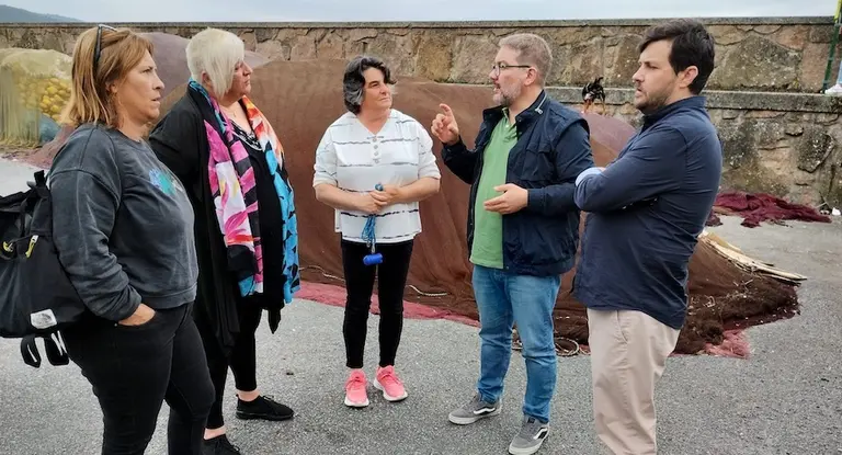 Reunion do BNG coas mariscadoras de Camarinas