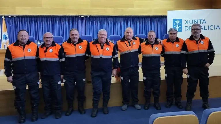 Proteccion Civil de Santa Comba 25 anos