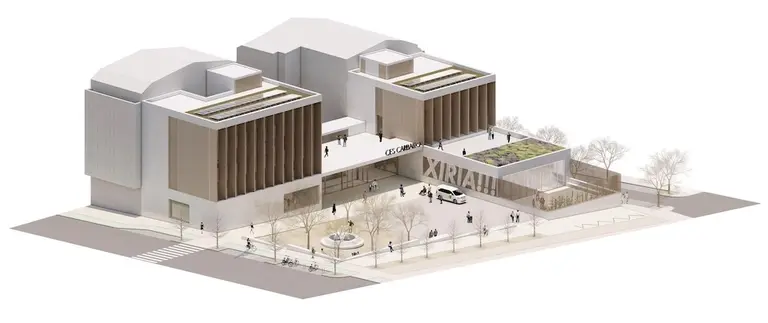 Asi sera o edificio das entidades de Carballo