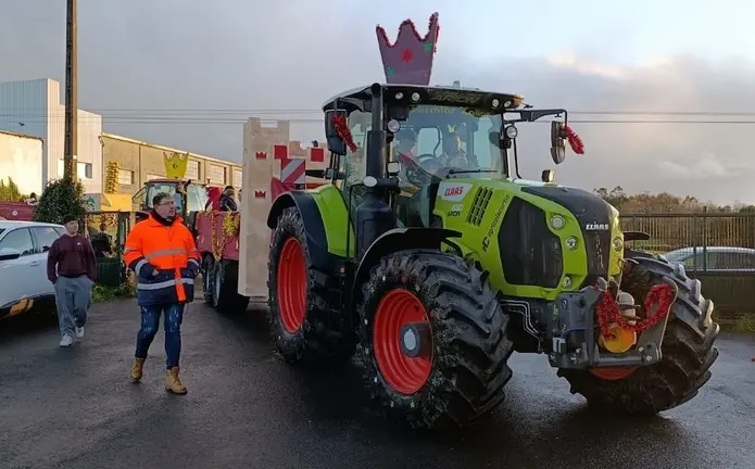 tractorada de Mazaricos cosReis Magos