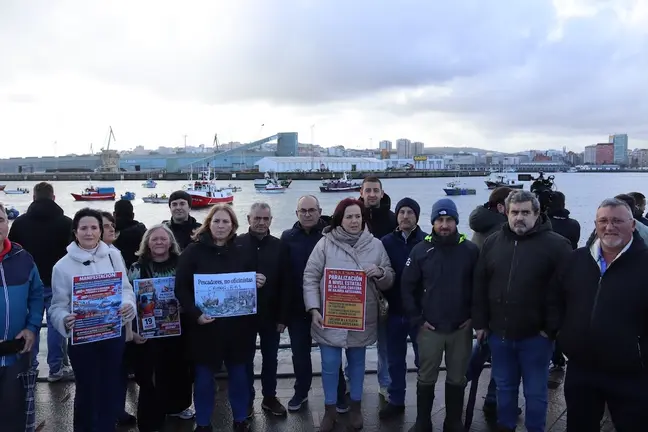 Manifestacion do Mar no Parrote A Costa da Morte