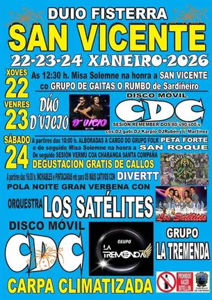 Festas de Duio-Fisterra 2026