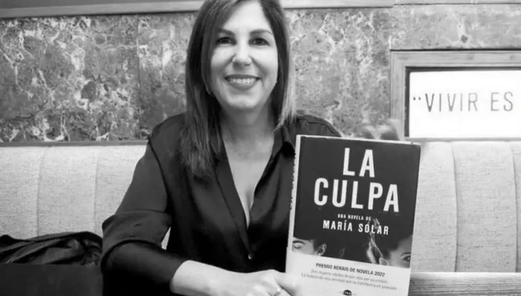 Maria Solar na Tenda dos Libros de Ponteceso