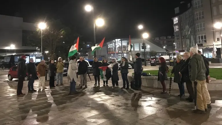 Heroes por Palestina en Cee co COAP Costa da Morte