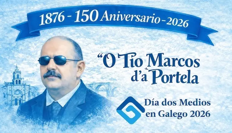 Cartel Dia dos Medios en Galego 2026 copia