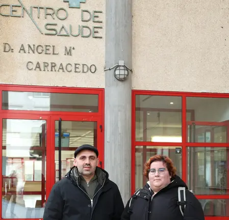 Juan David e Iria Carreira