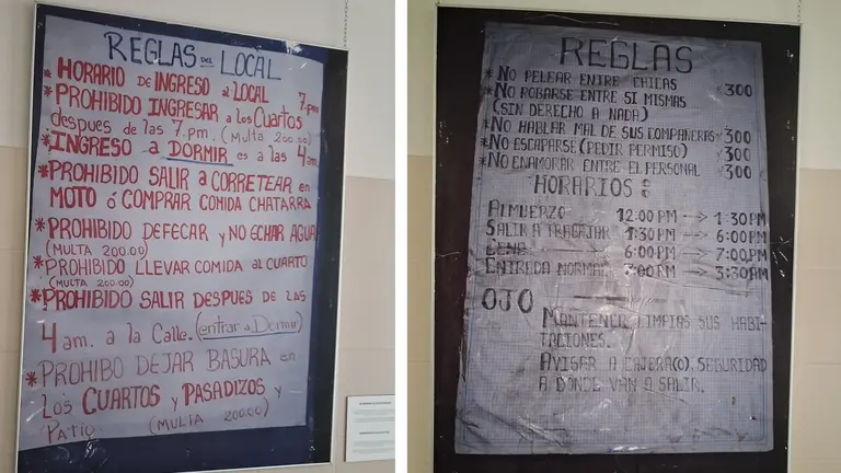 Expo de mabel lozano sobre trata de mulleres reglas prostibuos 1