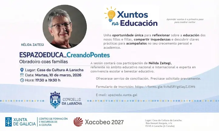 Coeducacion na Laracha con Nelida Zaitiegi
