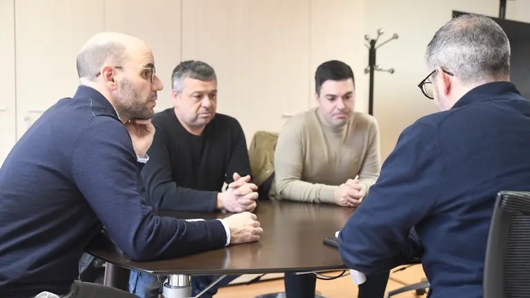 Confraria de Malpica co novo Director de Pesca da Xunta