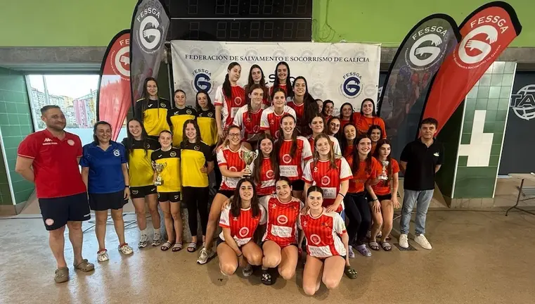 Un dos podios copados por SYSCA e SAL en Ourense