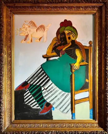 Wilma Exposicion DO ARTISTA ARXENTINO %22MENDIGO