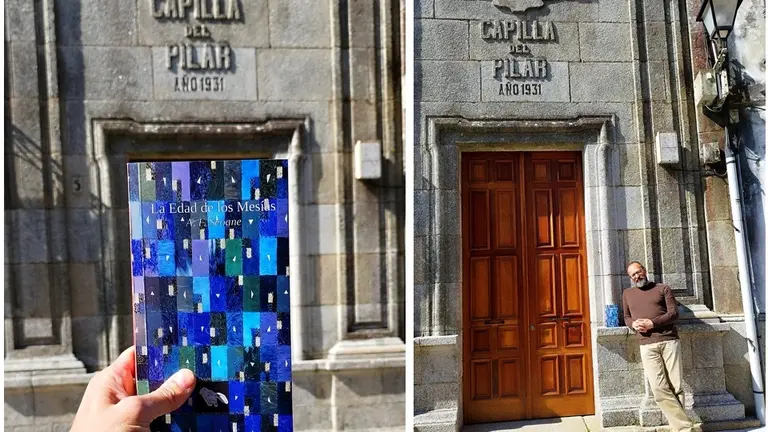  A. F. Seoane presente la edad de los mesias na Capela do Pilar de Corcubion