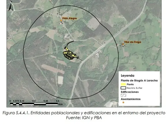 Plano Planta de biogas da Laracha