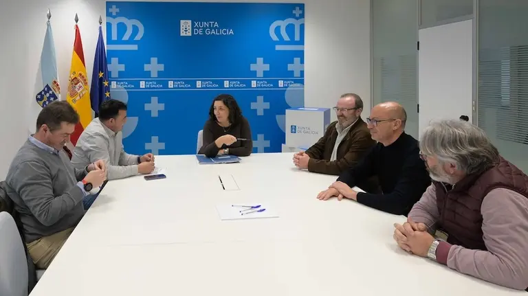 alcaldes de Bergantinos con Belen Docampo