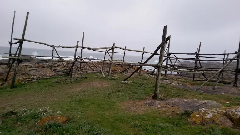 Estado dos secadoiros de congro de Muxia