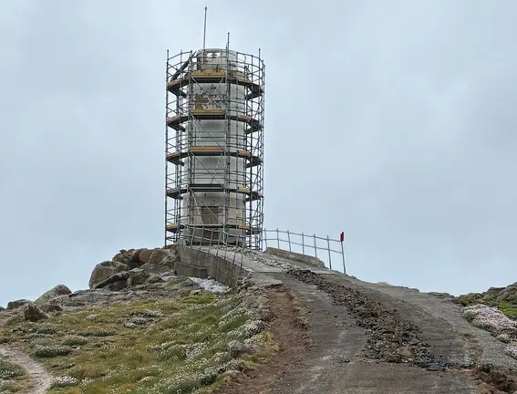 Obras no Faro Roncudo 3