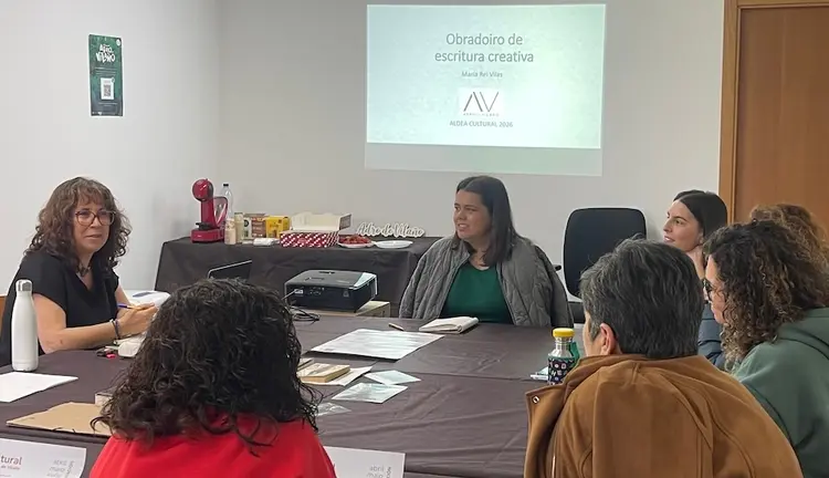Obradoiro de escrita creativa no Adro de Vilano
