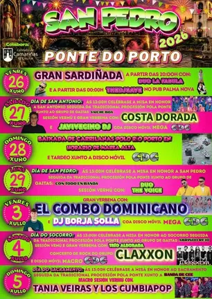 Festas de San Pedro da ponte do Porto