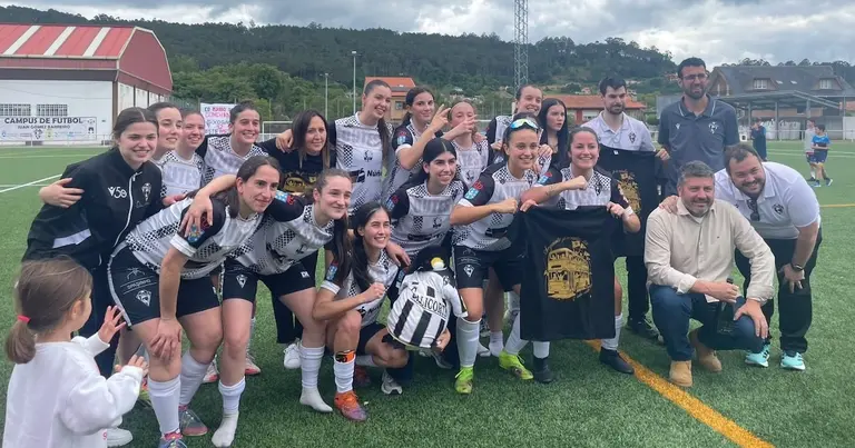 O OUtes FC ascendido a 2 Div Fem