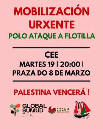 Mobilizacion cee flotilla palestina